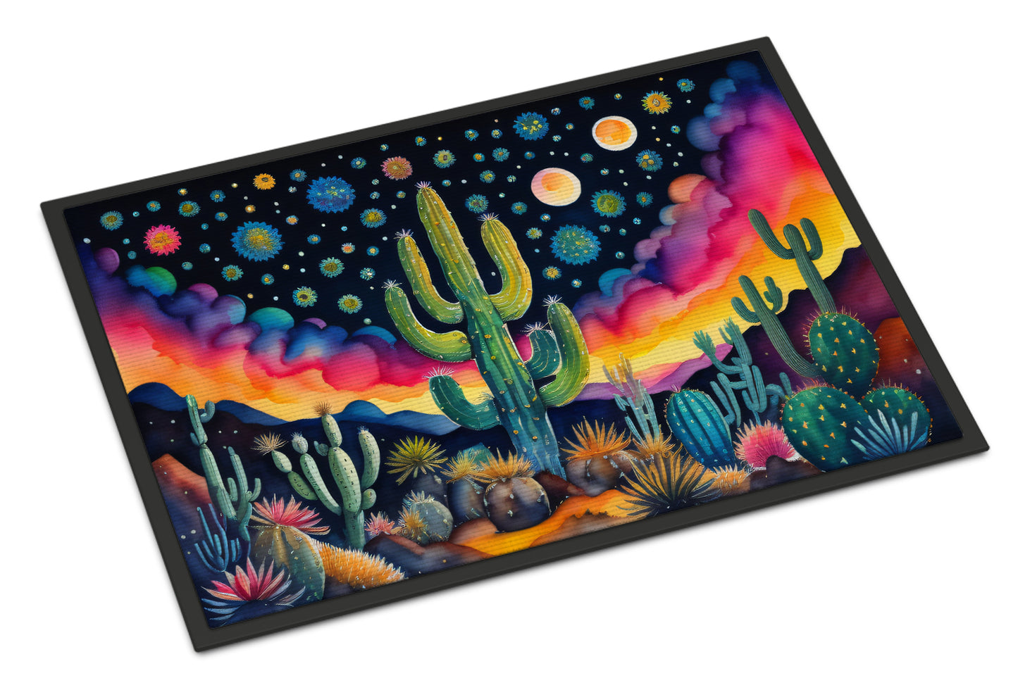 Buy this Queen of the Night Cactus in Color Doormat