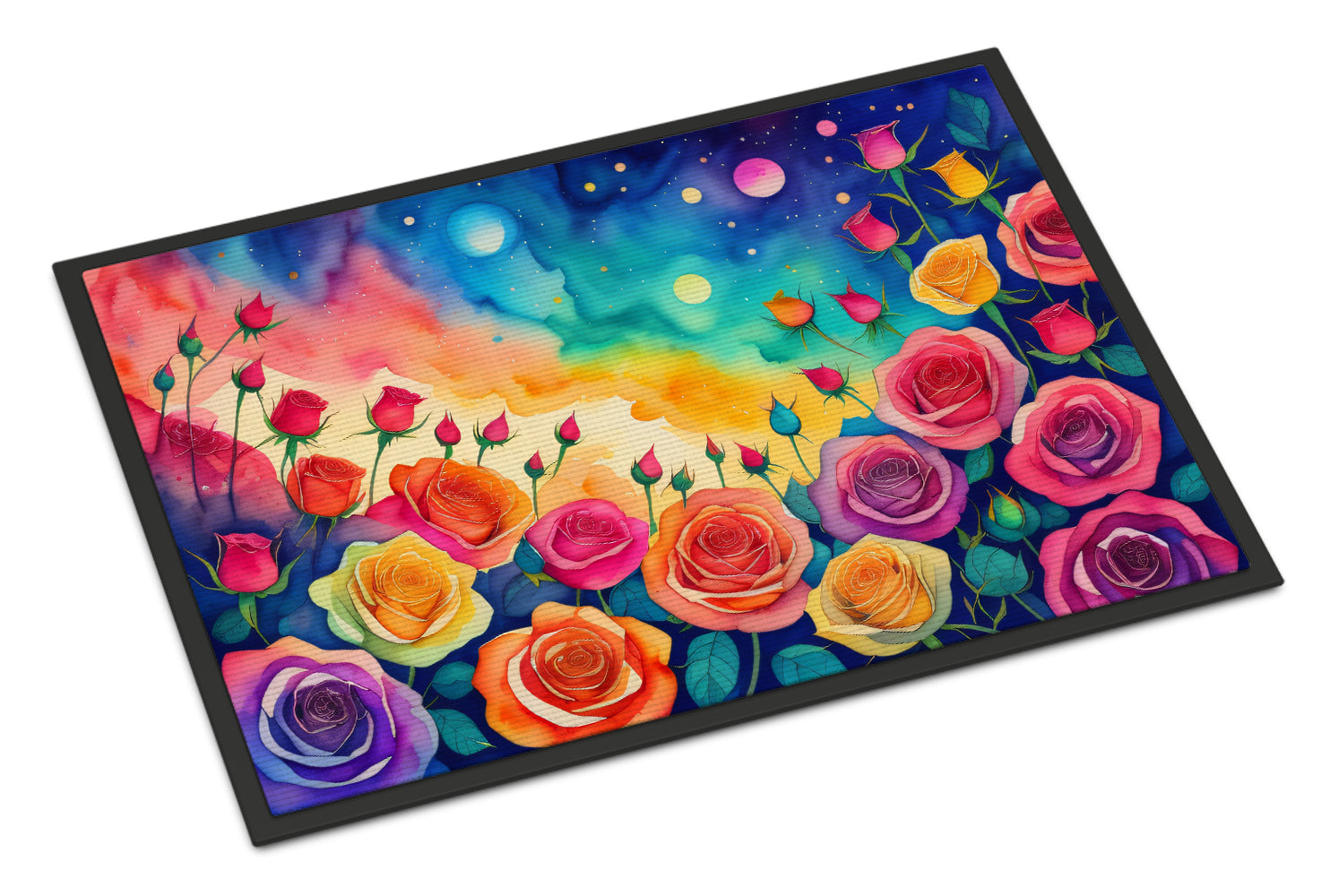 Buy this Roses in Color Doormat