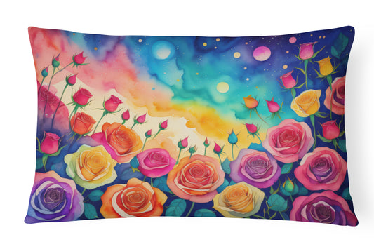 Buy this Roses in Color Throw Pillow