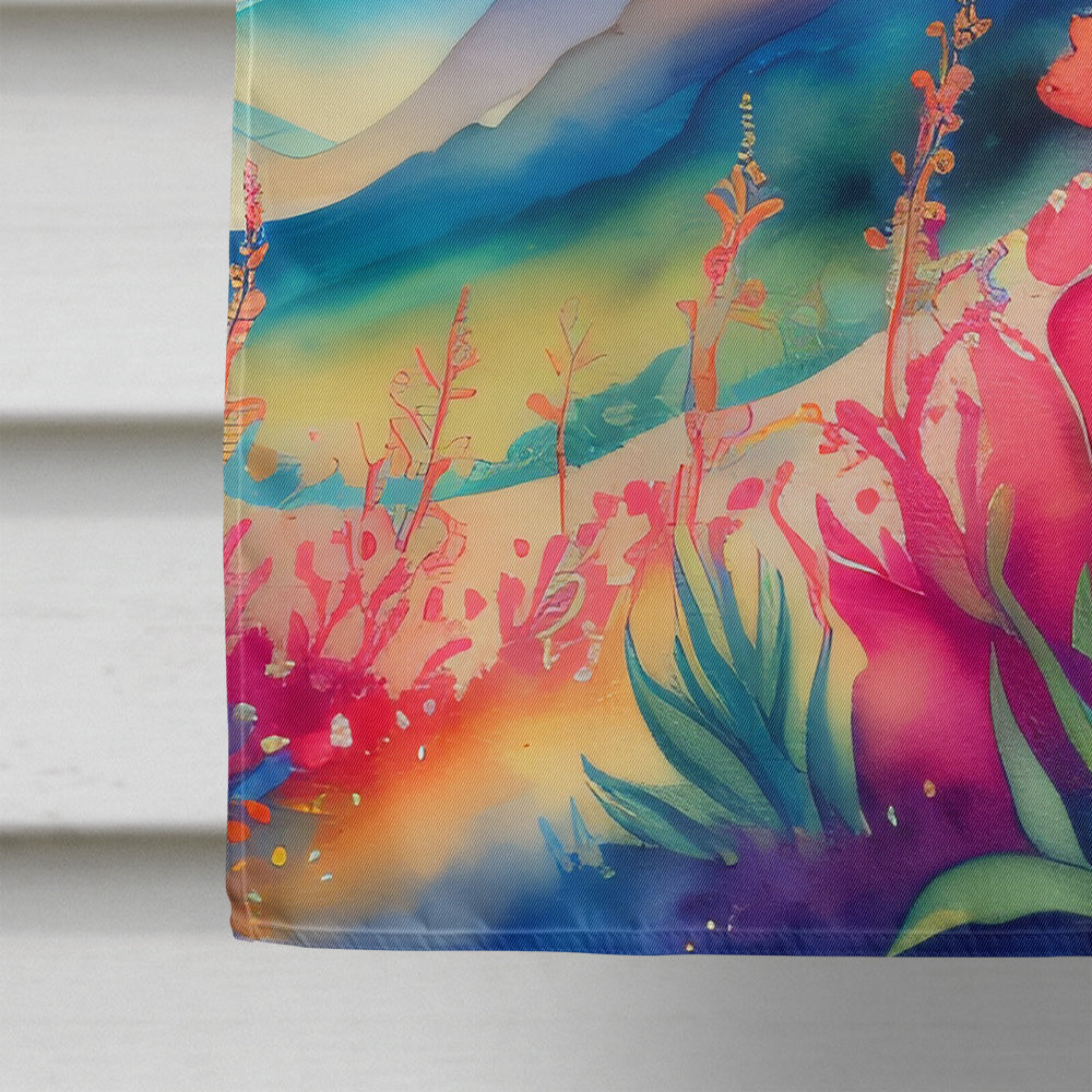 Snapdragon in Color House Flag