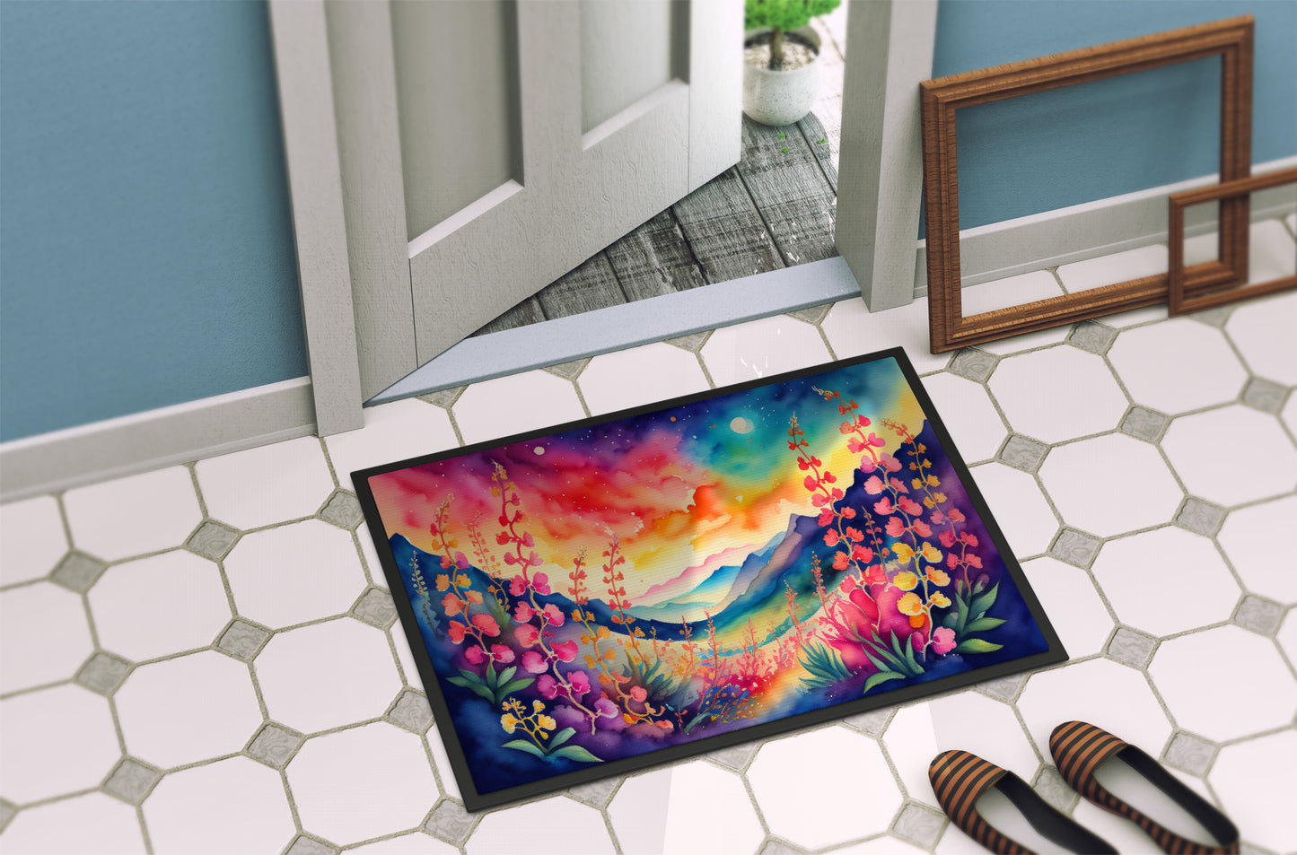 Snapdragon in Color Doormat