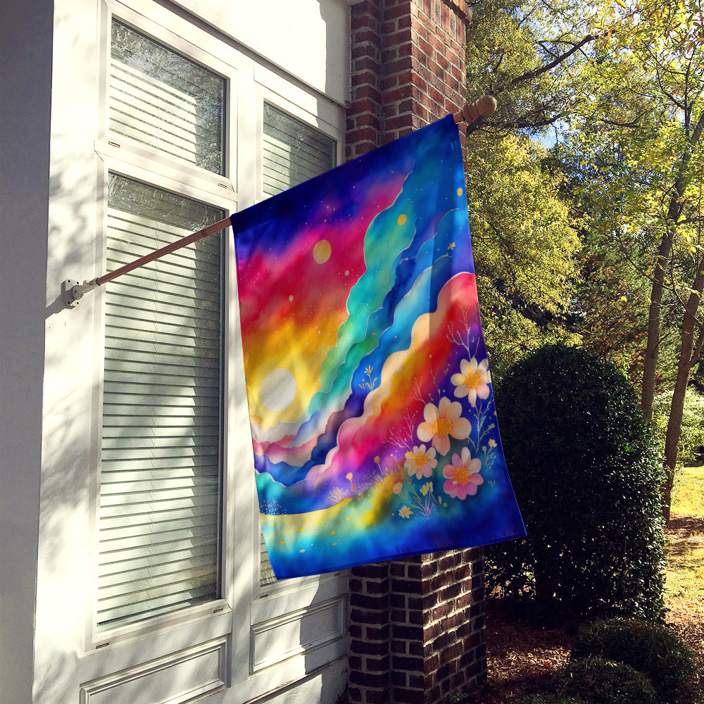 Stock, or Gillyflower in Color House Flag