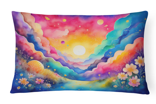 Buy this Stock, or Gillyflower in Color Throw Pillow