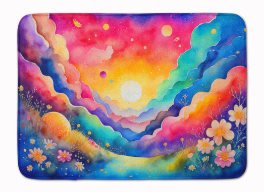 Buy this Stock, or Gillyflower in Color Memory Foam Kitchen Mat