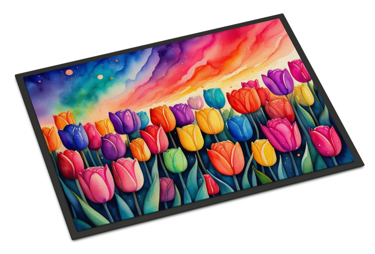 Buy this Tulips in Color Doormat