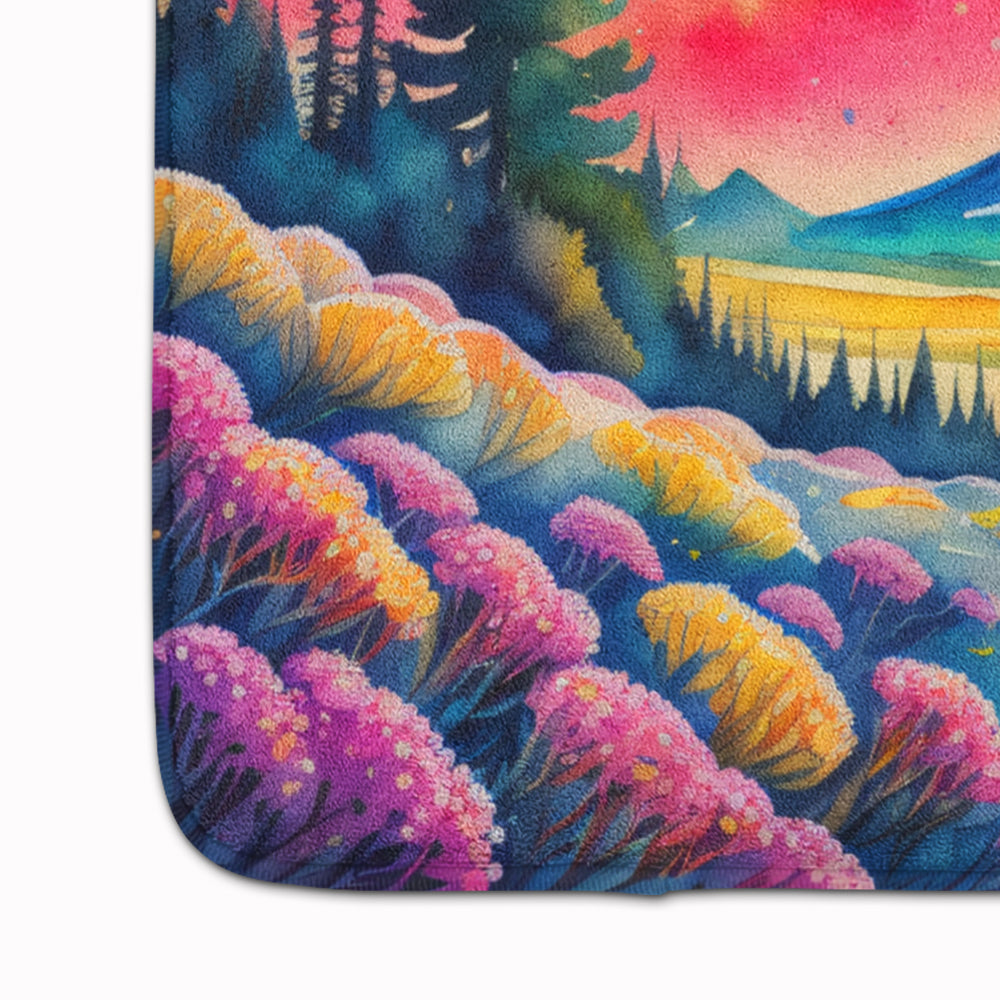 Yarrow in Color Memory Foam Kitchen Mat