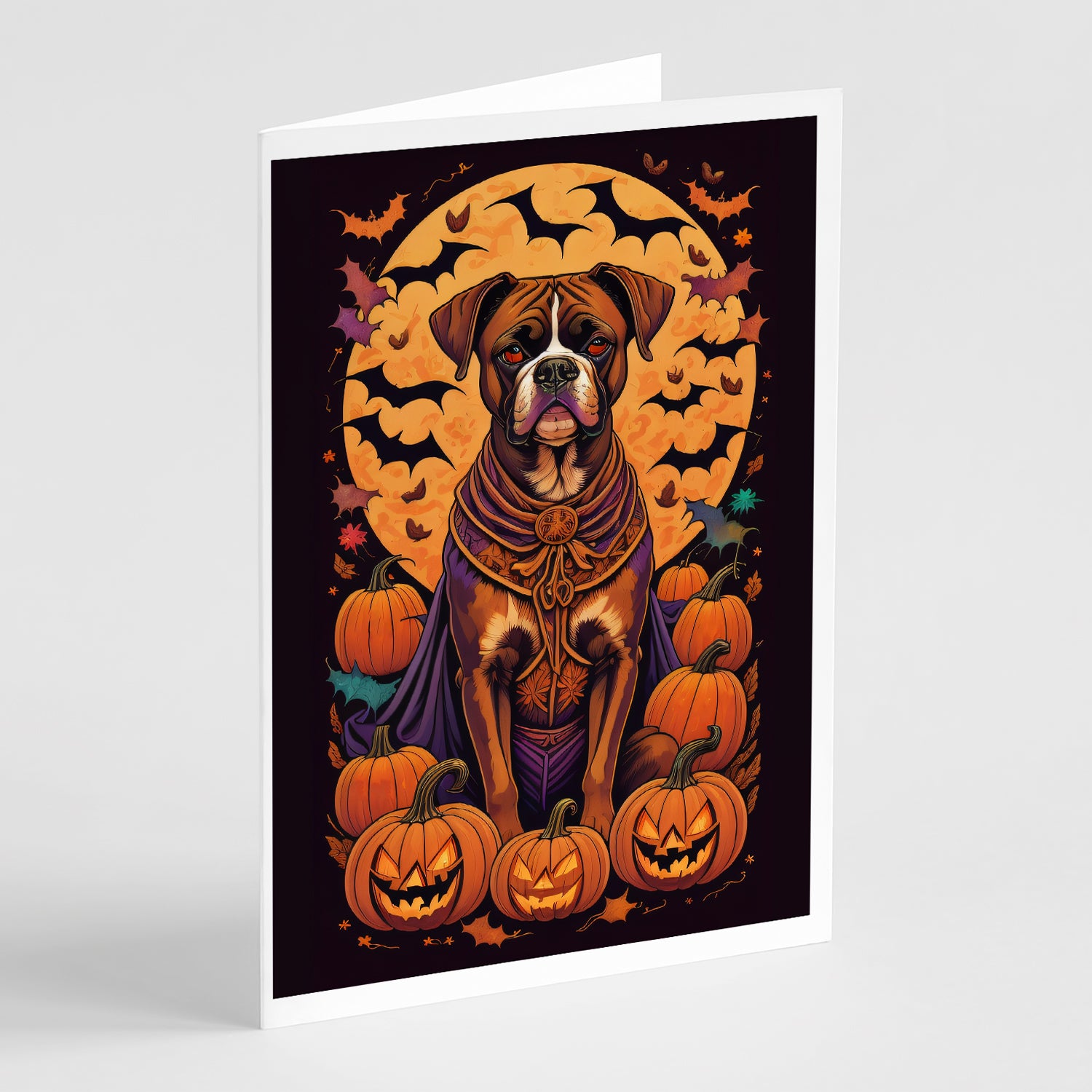 Buy this Boxer Witchy Halloween Greeting Cards Pack of 8