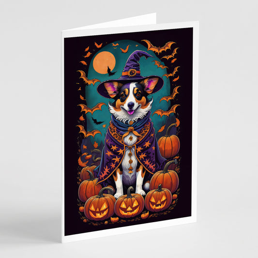 Buy this Corgi Witchy Halloween Greeting Cards Pack of 8