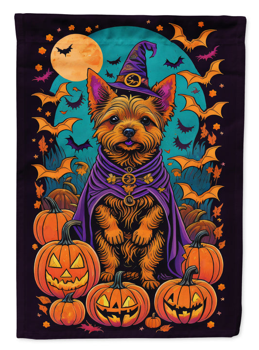 Buy this Norwich Terrier Witchy Halloween House Flag