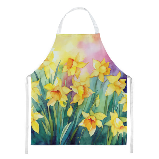 Buy this Daffodils in Watercolor Apron