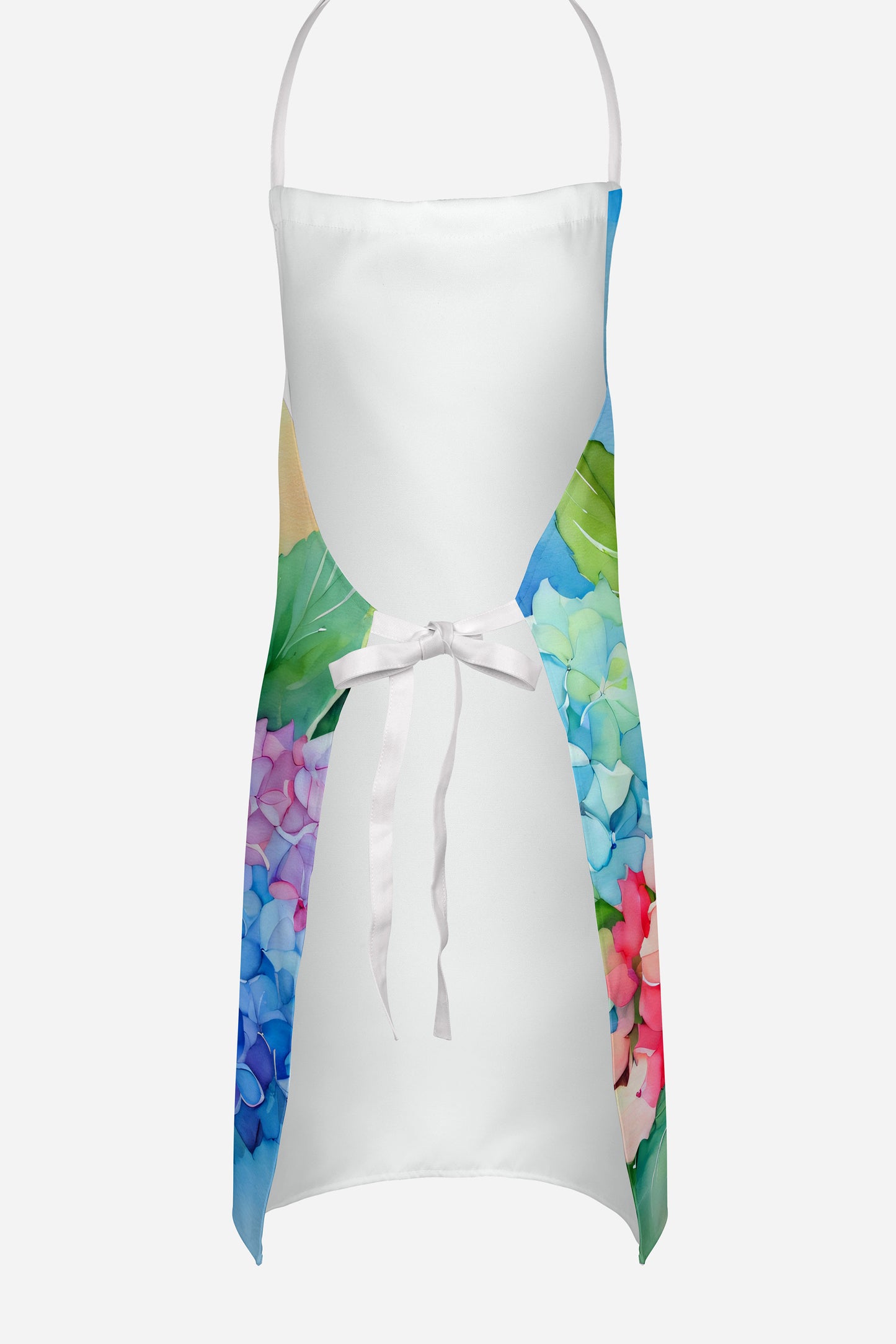 Hydrangeas in Watercolor Apron