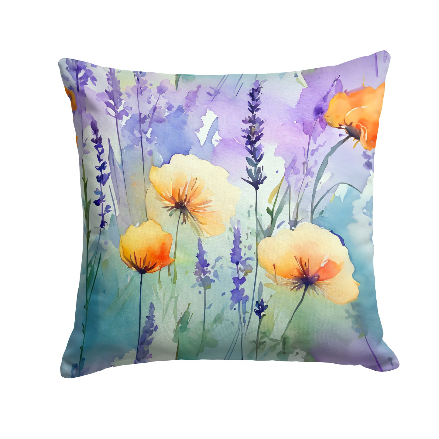 Buy this Lavender in Watercolor Throw Pillow