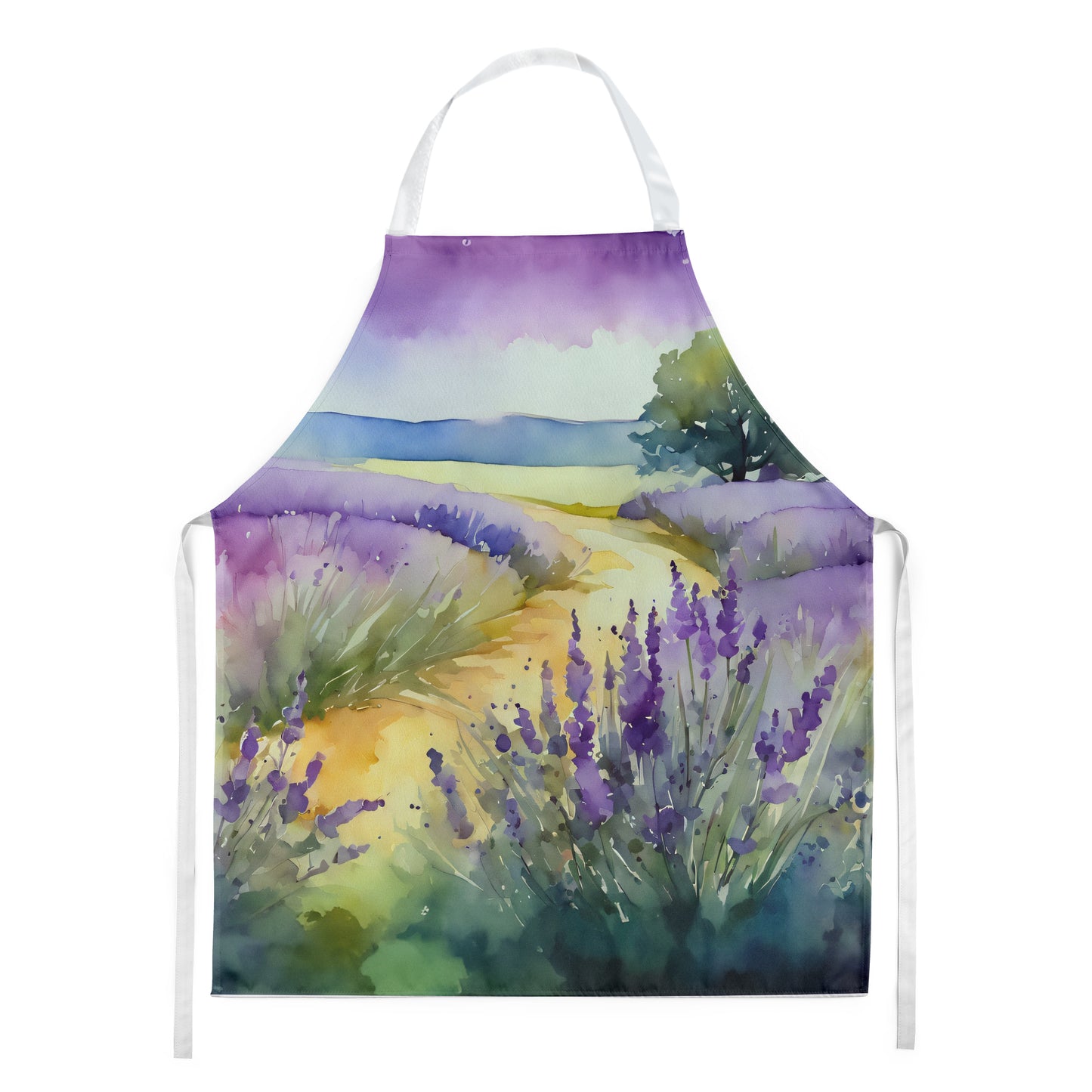 Buy this Lavender in Watercolor Apron