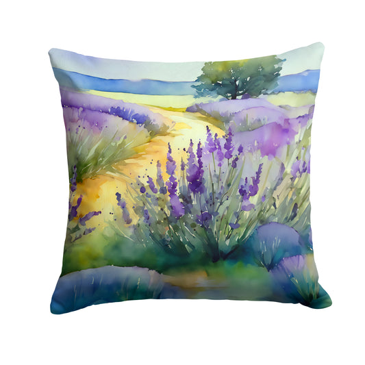 Buy this Lavender in Watercolor Throw Pillow