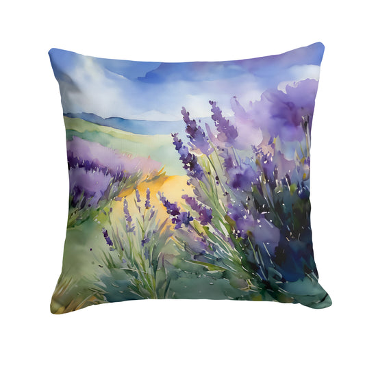 Buy this Lavender in Watercolor Throw Pillow