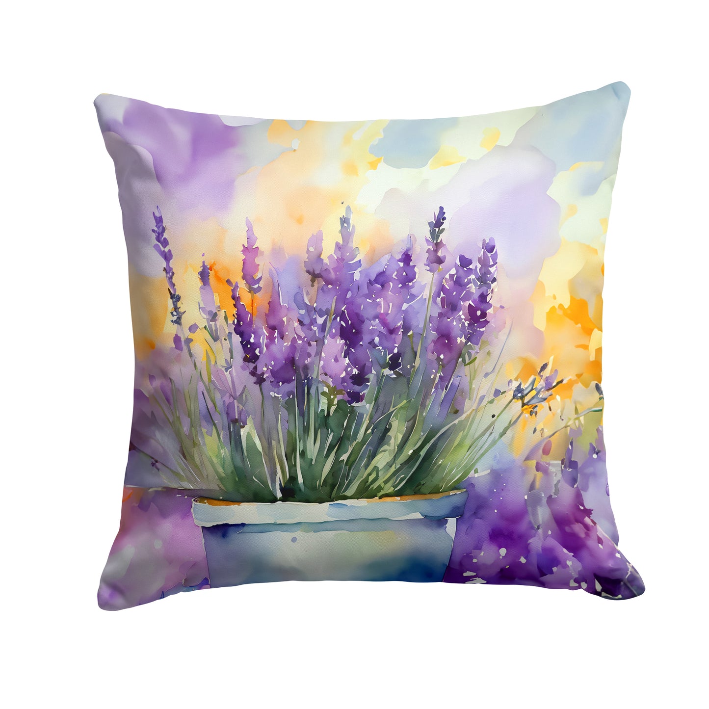 Buy this Lavender in Watercolor Throw Pillow