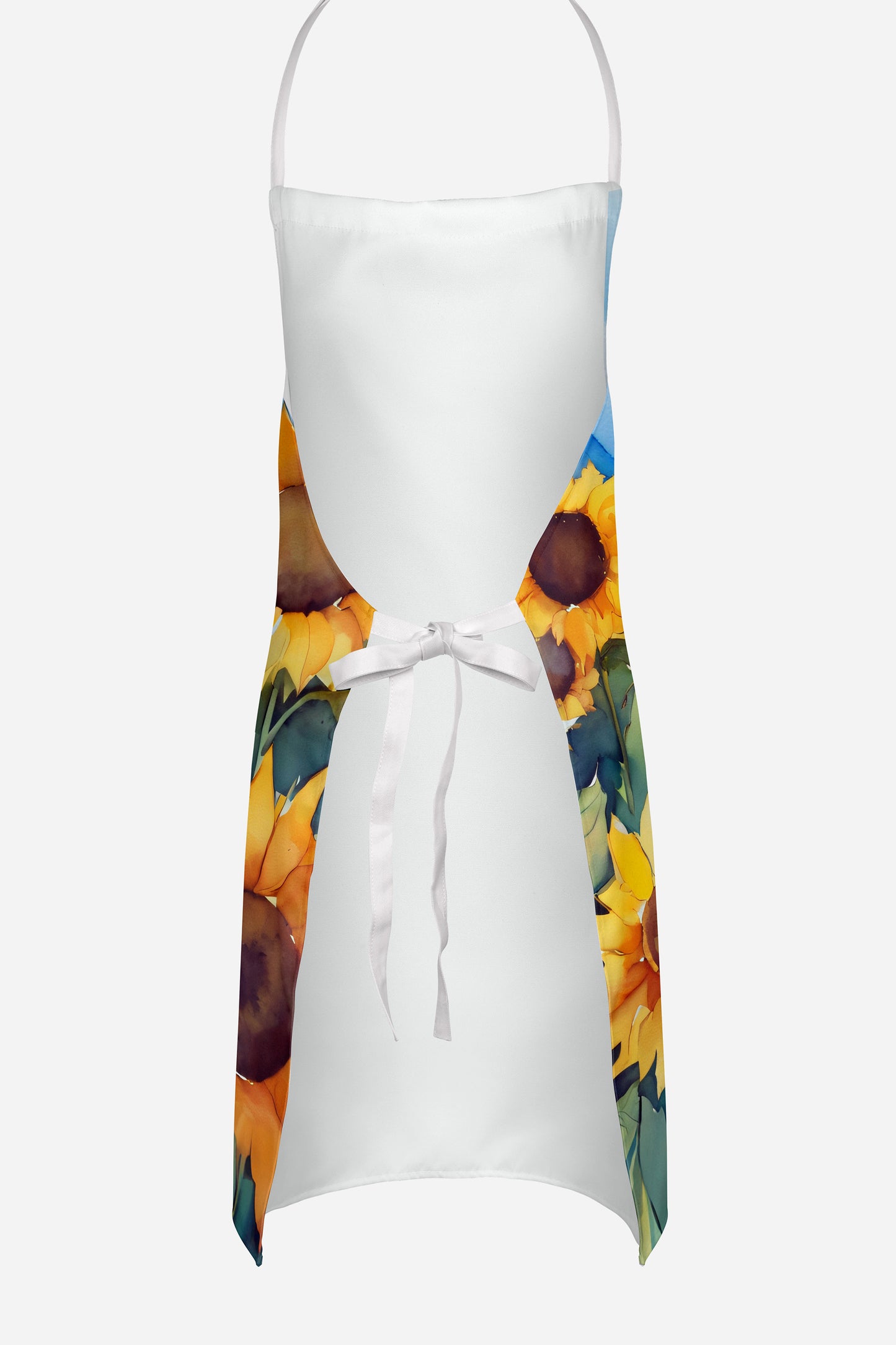 Sunflowers in Watercolor Apron