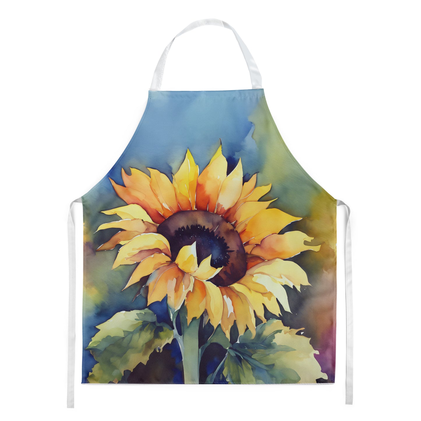 Buy this Sunflowers in Watercolor Apron