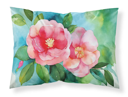 Buy this Alabama Camellia in Watercolor Standard Pillowcase