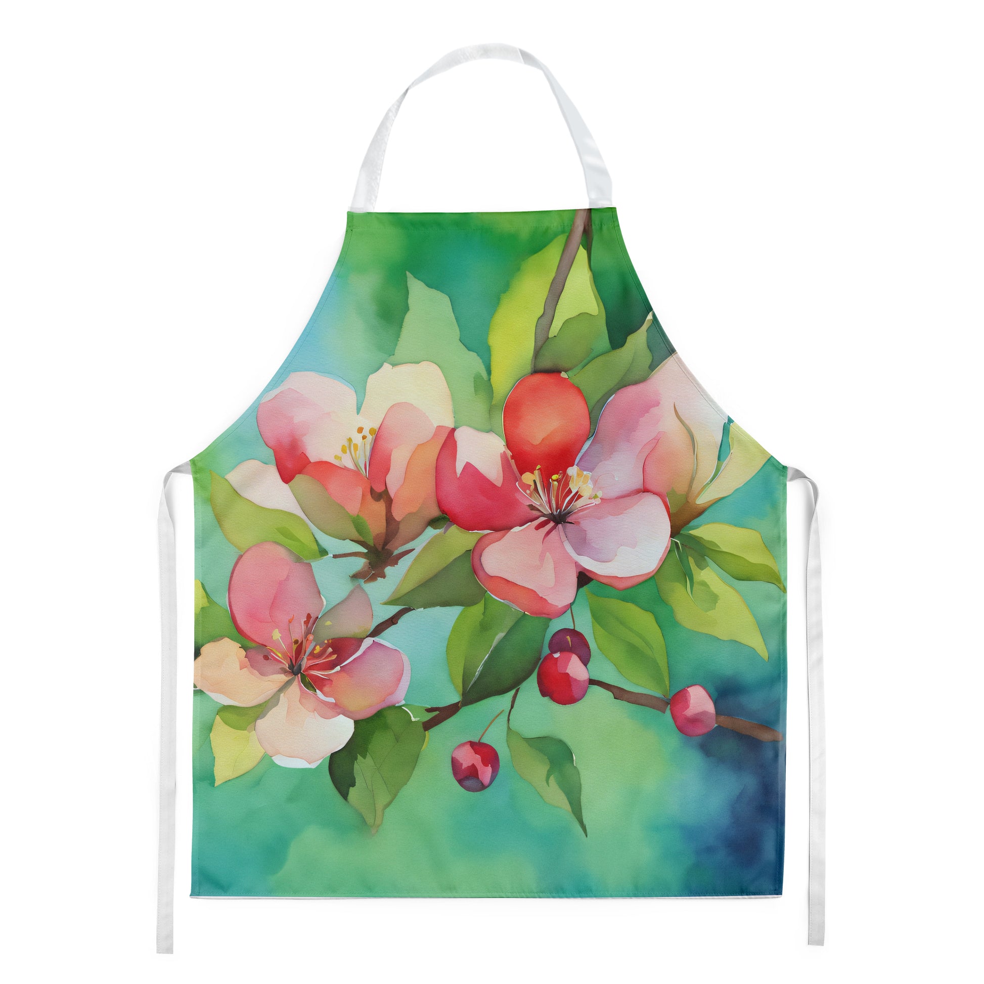 Buy this Arkansas Apple Blossom in Watercolor Apron