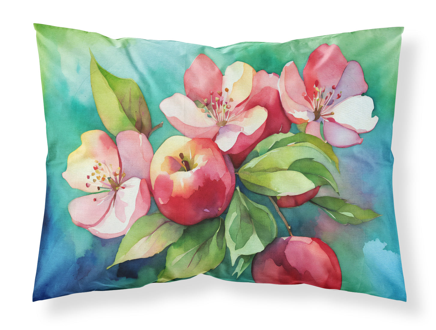 Buy this Arkansas Apple Blossom in Watercolor Standard Pillowcase