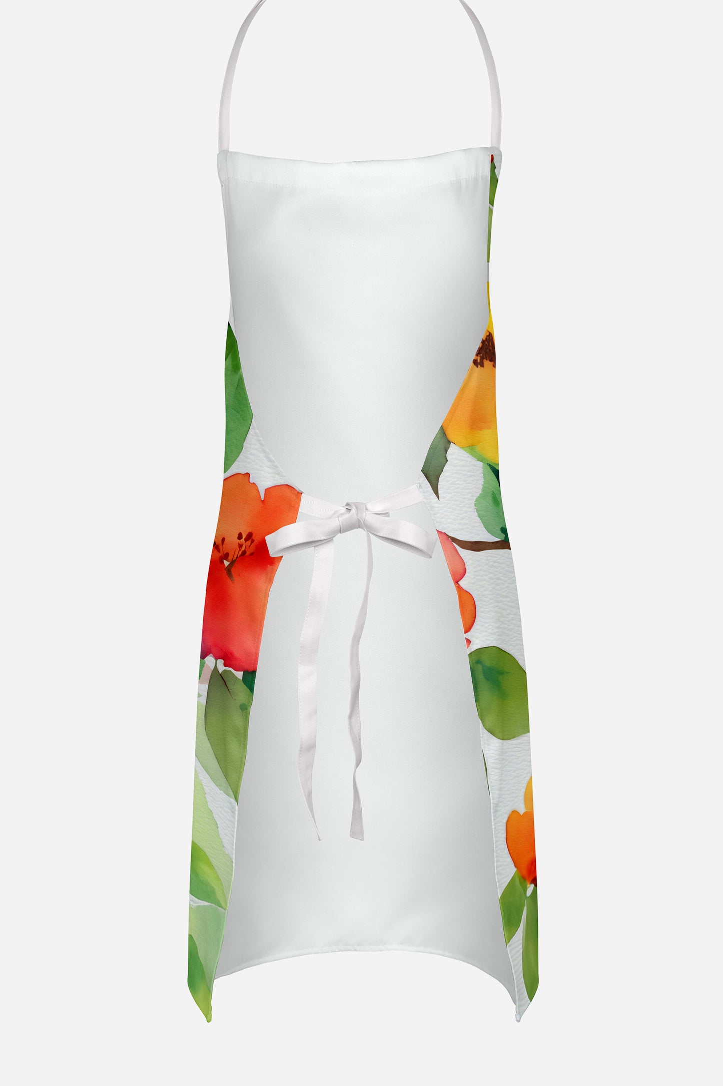 Connecticut Mountain Laurels in Watercolor Apron