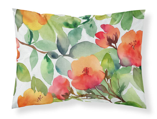 Buy this Connecticut Mountain Laurels in Watercolor Standard Pillowcase