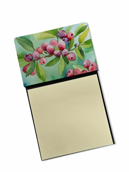 Buy this Connecticut Mountain Laurels in Watercolor Sticky Note Holder