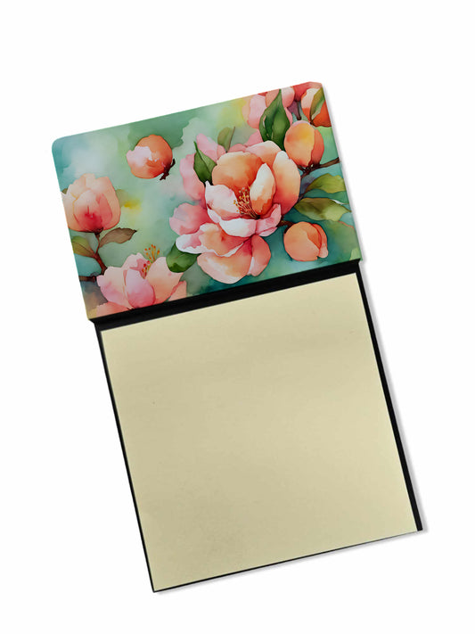 Buy this Delaware Peach Blossom in Watercolor Sticky Note Holder