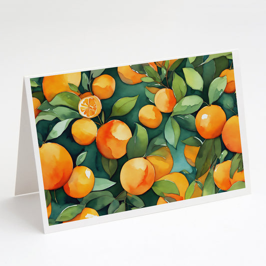 Buy this Florida Orange Blossom in Watercolor Greeting Cards Pack of 8