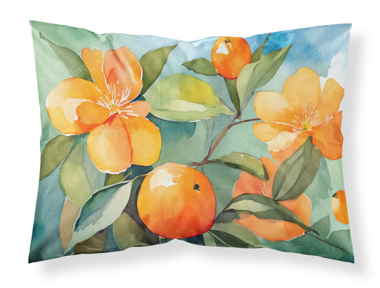 Buy this Florida Orange Blossom in Watercolor Standard Pillowcase