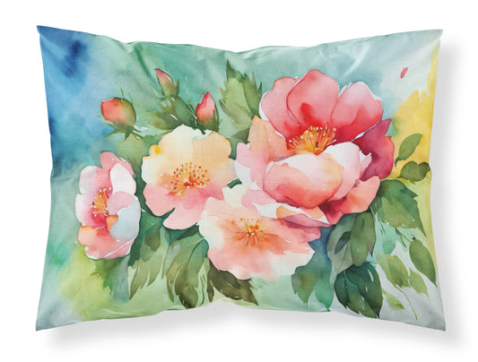 Buy this Georgia Cherokee Rose in Watercolor Standard Pillowcase