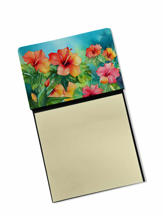 Buy this Hawaii Hawaiian Hibiscus in Watercolor Sticky Note Holder