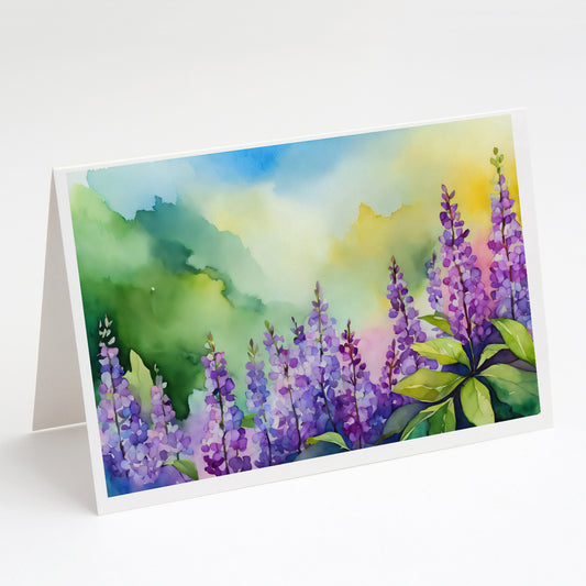 Buy this Idaho Syringa in Watercolor Greeting Cards Pack of 8