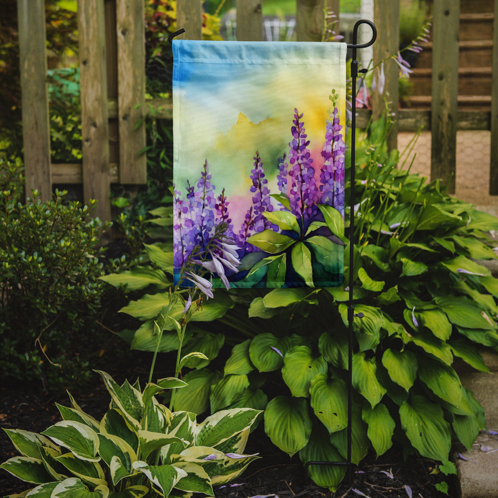 Idaho Syringa in Watercolor Garden Flag