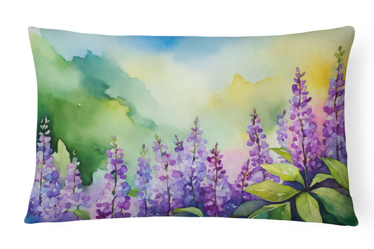 Buy this Idaho Syringa in Watercolor Throw Pillow