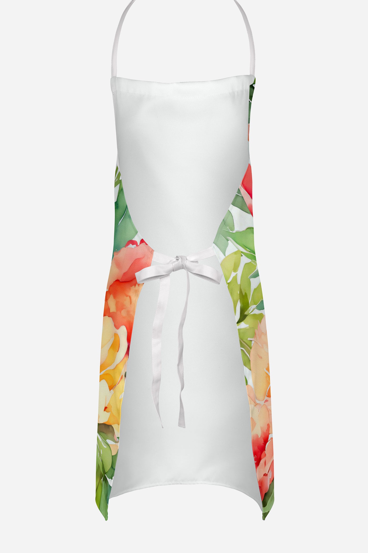 Indiana Peonies in Watercolor Apron