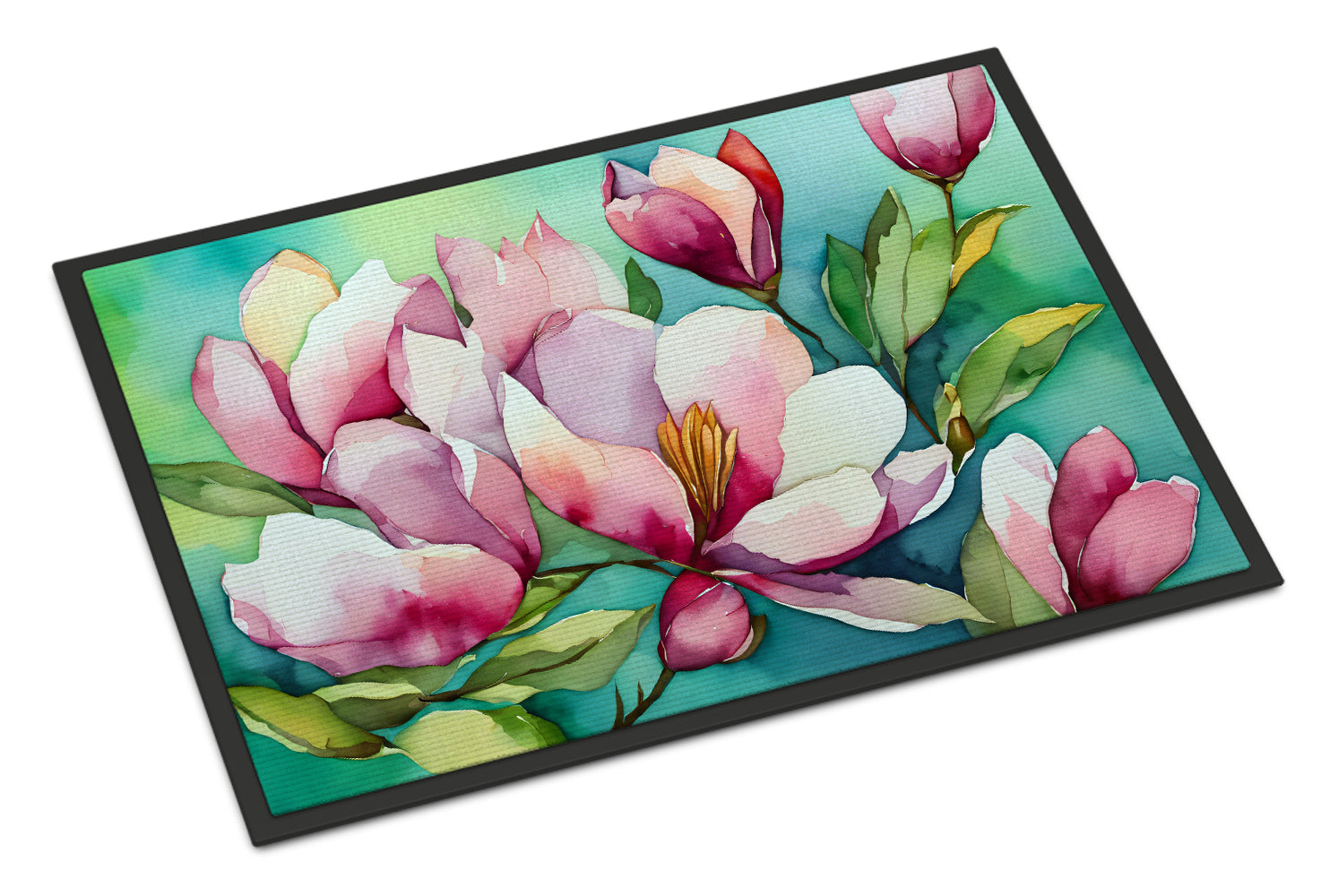 Buy this Louisiana Magnolias in Watercolor Doormat