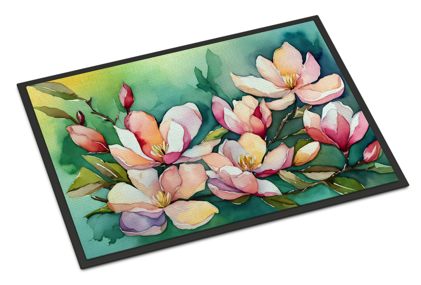 Buy this Louisiana Magnolias in Watercolor Doormat