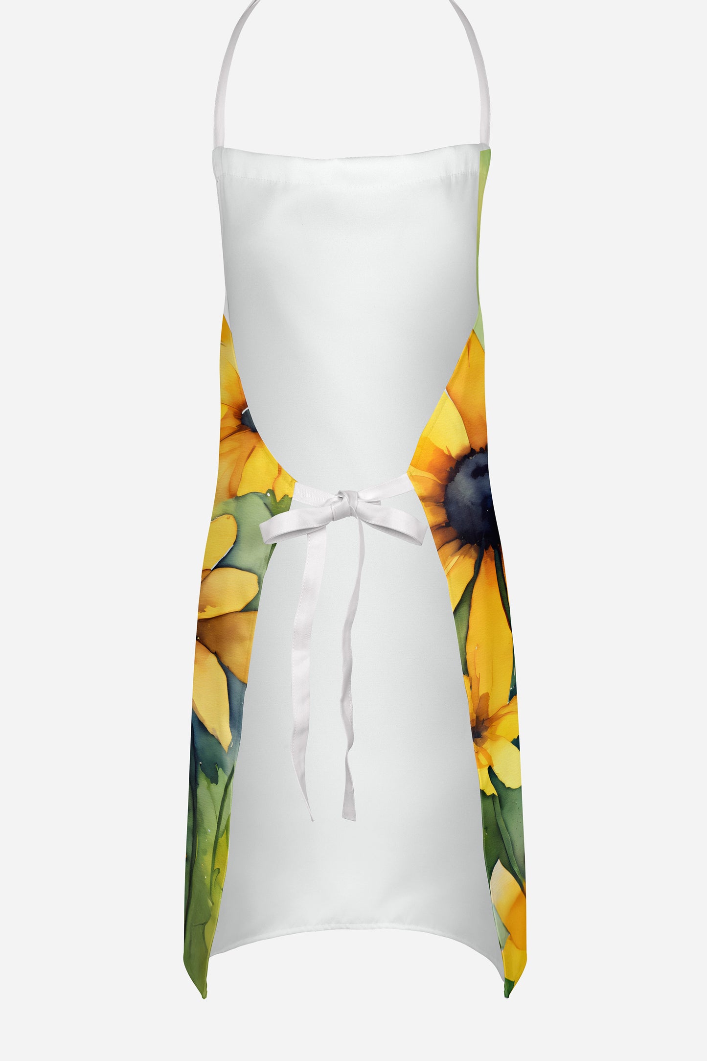 Maryland Black-Eyed Susans in Watercolor Apron