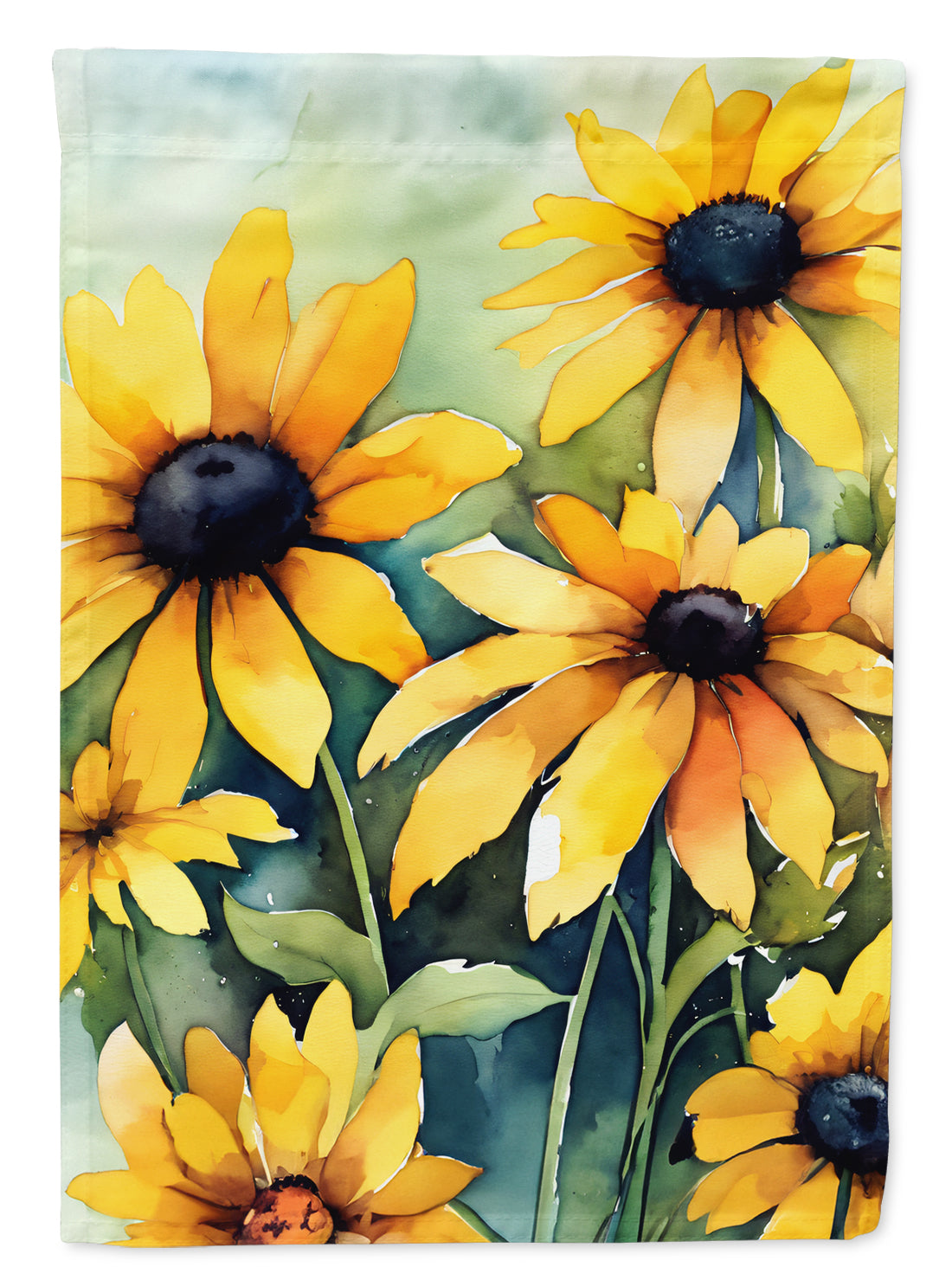 Buy this Maryland Black-Eyed Susans in Watercolor Garden Flag