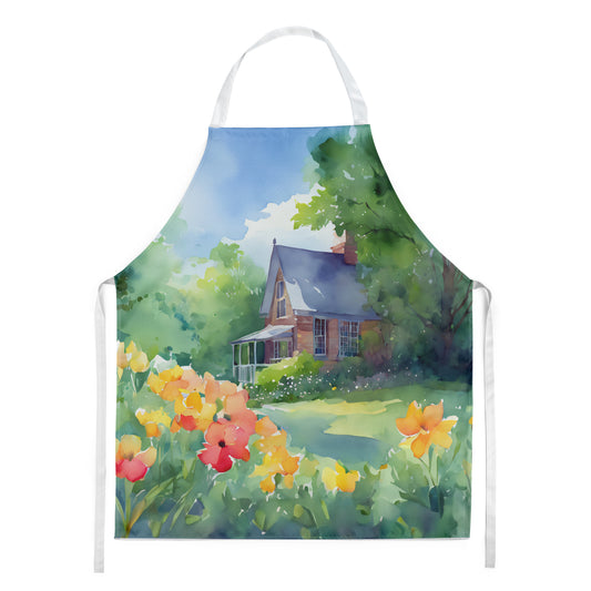 Buy this Massachusetts Mayflowers in Watercolor Apron