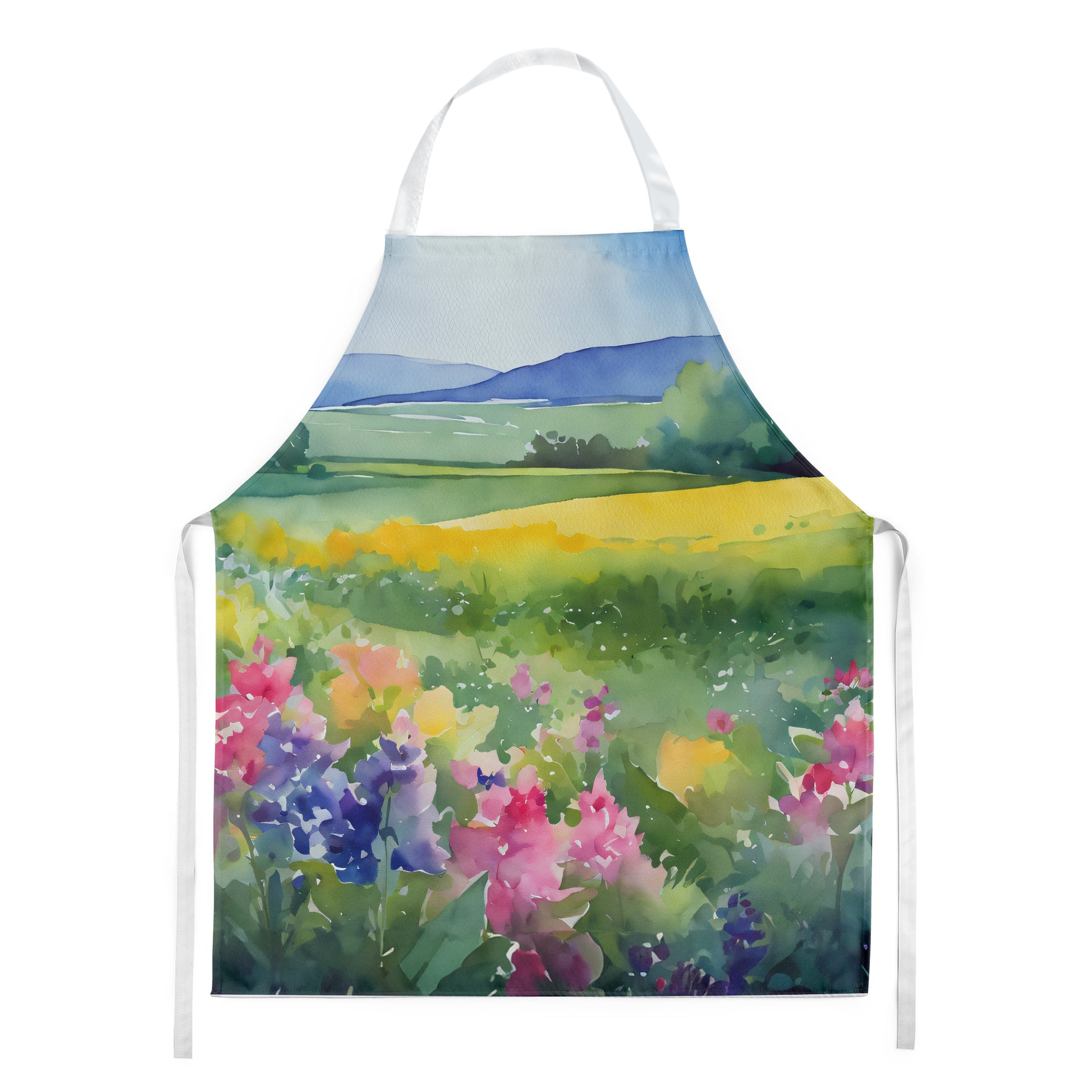 Buy this Massachusetts Mayflowers in Watercolor Apron