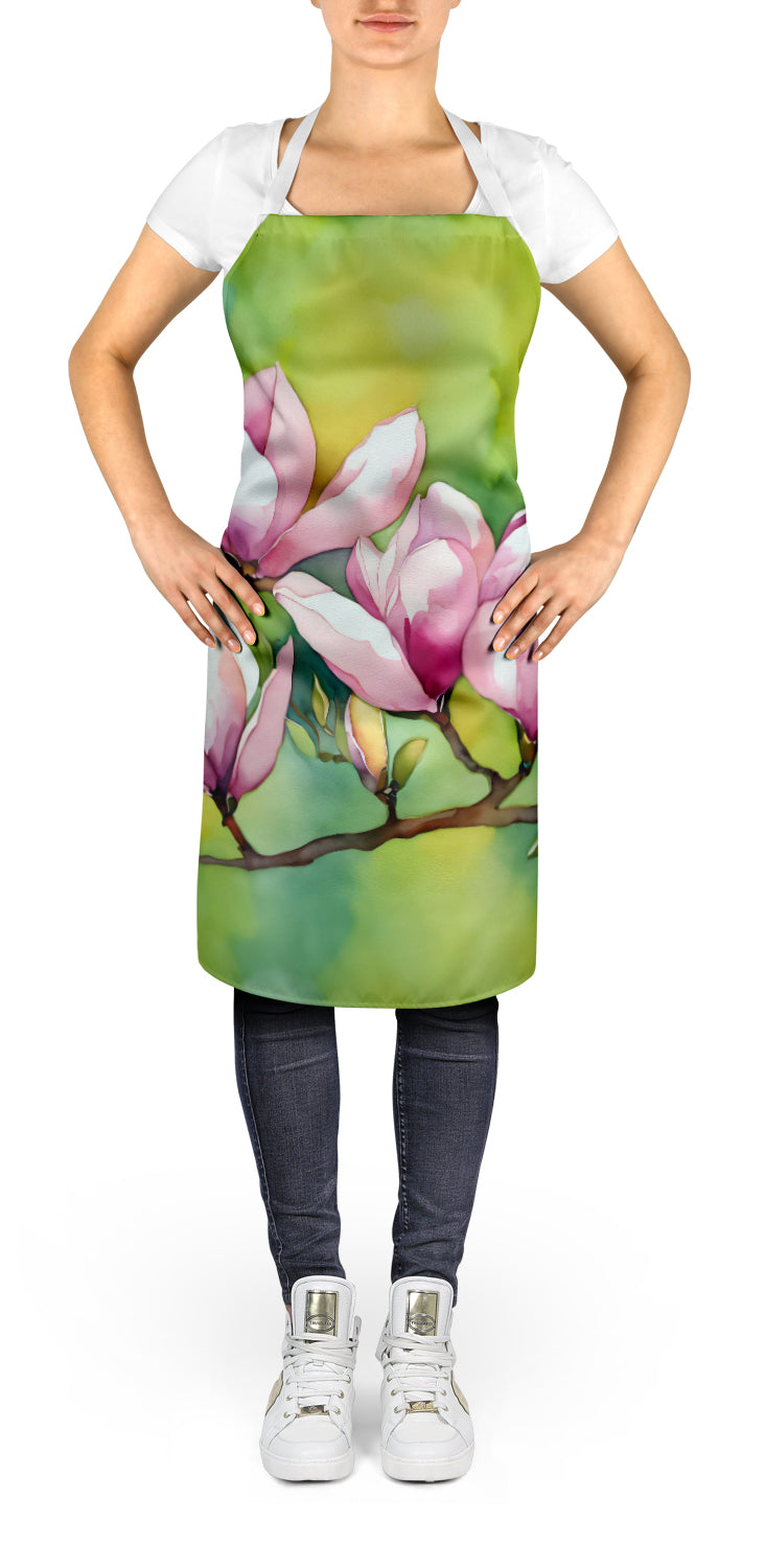 Mississippi Magnolia in Watercolor Apron