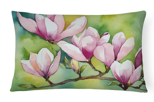 Buy this Mississippi Magnolia in Watercolor Throw Pillow