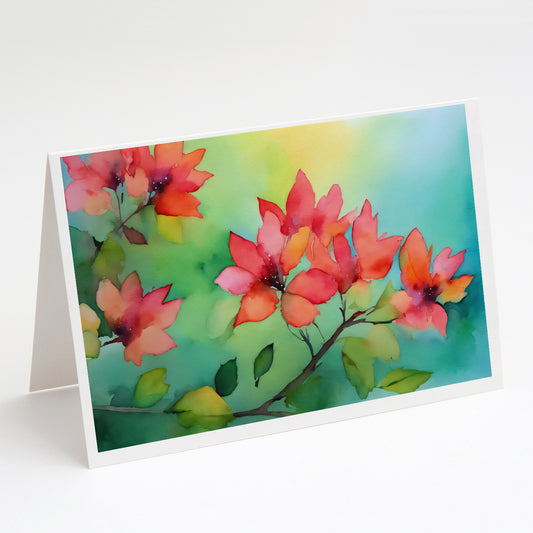 Buy this Missouri Hawthorns in Watercolor Greeting Cards Pack of 8