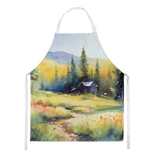 Buy this Montana Bitterroot in Watercolor Apron