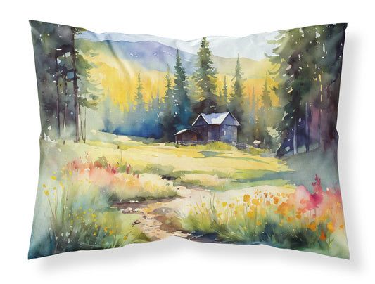 Buy this Montana Bitterroot in Watercolor Standard Pillowcase