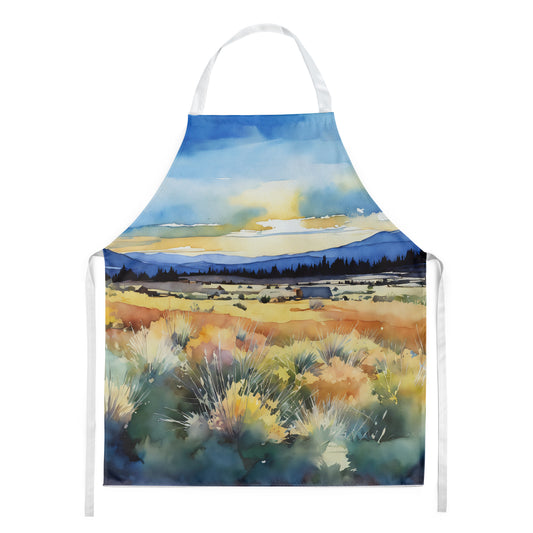 Buy this Nevada Sagebrush in Watercolor Apron