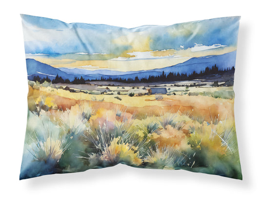 Buy this Nevada Sagebrush in Watercolor Standard Pillowcase